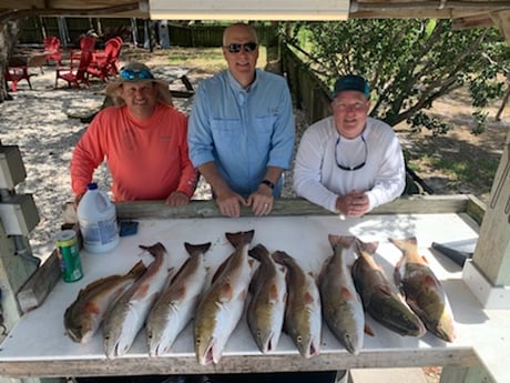 Redfish fishing in Rockport, Texas