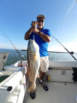 Redfish fishing in Galveston, Texas