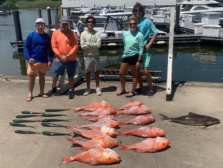 Cobia, Mahi Mahi / Dorado, Red Snapper fishing in Freeport, Texas