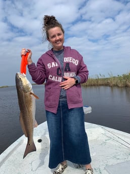 Redfish fishing in Galveston, Texas