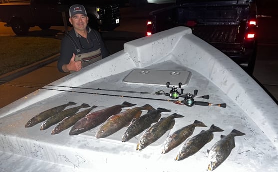 Redfish, Speckled Trout / Spotted Seatrout Fishing in Galveston, Texas