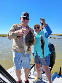 Flounder, Redfish fishing in Matagorda, Texas