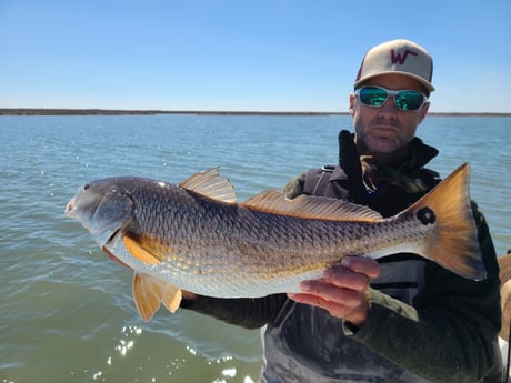 Redfish fishing in Port O&#039;Connor, Texas