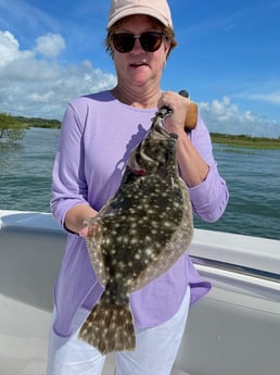 Flounder fishing in St. Augustine, Florida