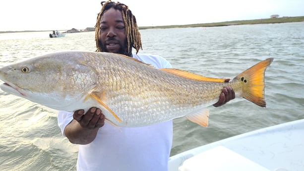 Redfish fishing in Port O&#039;Connor, Texas, USA