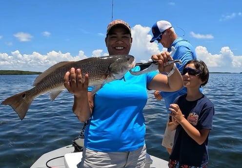 Redfish fishing in Crystal River, Florida