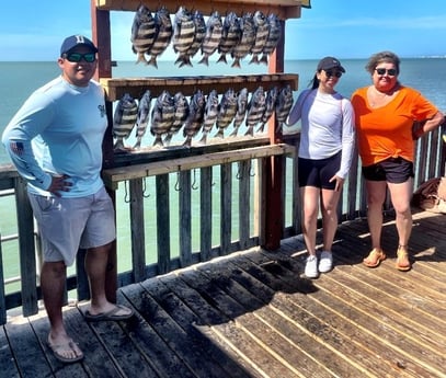 Redfish fishing in South Padre Island, Texas