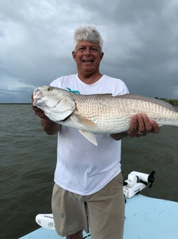 Redfish fishing in Galveston, Texas