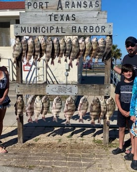 Fishing in Port Aransas, Texas