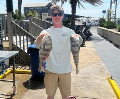 Black Drum Fishing in Destin, Florida