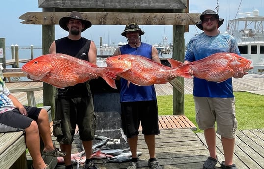 Red Snapper fishing in Gulf Shores, Alabama