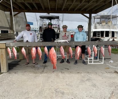 Red Snapper Fishing in South Padre Island, Texas