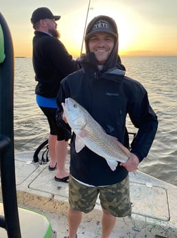 Redfish fishing in Port O&#039;Connor, Texas