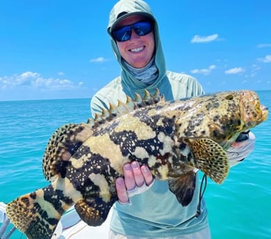 Goliath Grouper fishing in Tavernier, Florida