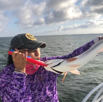 Redfish fishing in South Padre Island, Texas