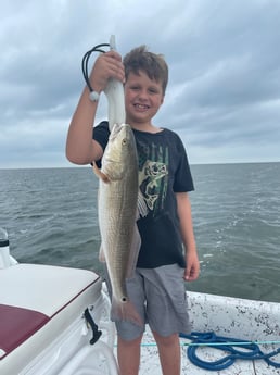 Redfish fishing in South Padre Island, Texas