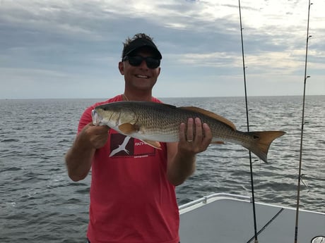 Redfish fishing in Hatteras, North Carolina