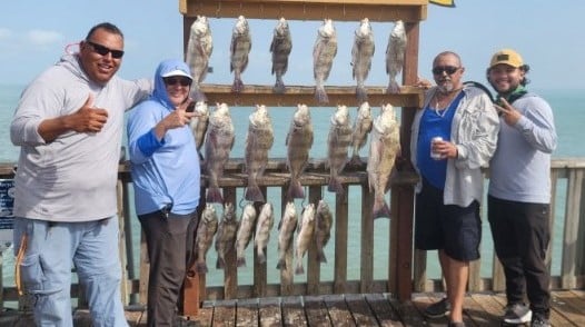 Black Drum, Redfish Fishing in Port Isabel, Texas