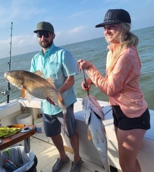 Redfish Fishing in Galveston, Texas