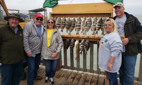 Redfish, Sheepshead fishing in Port Isabel, Texas