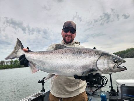 Chinook Salmon Fishing in Tacoma, Washington