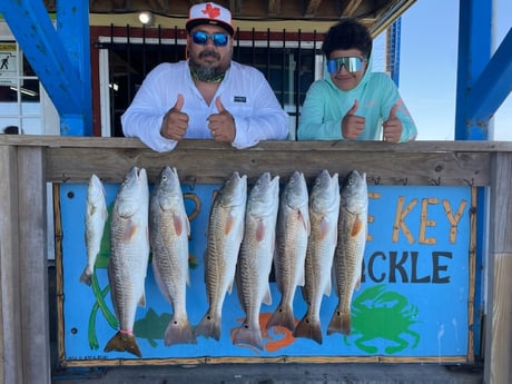 Redfish fishing in Port Aransas, Texas