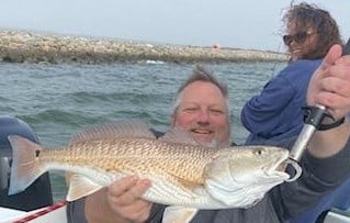 Redfish Fishing in Galveston, Texas