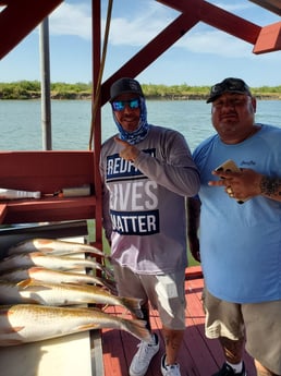 Redfish fishing in South Padre Island, Texas