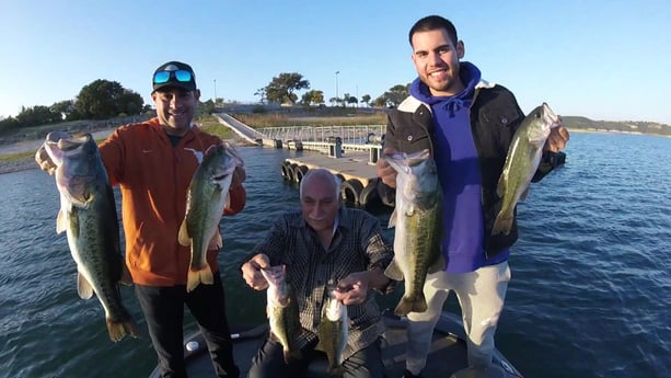 Largemouth Bass fishing in Austin, Texas