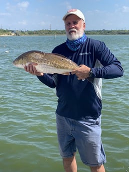 Redfish fishing in Galveston, Texas