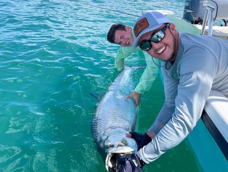 Tarpon fishing in New Smyrna Beach, Florida