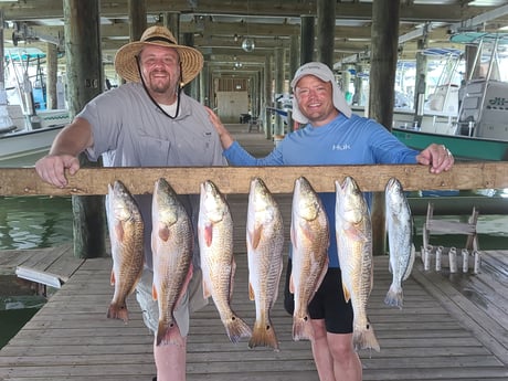 Redfish, Speckled Trout / Spotted Seatrout fishing in Port O&#039;Connor, Texas