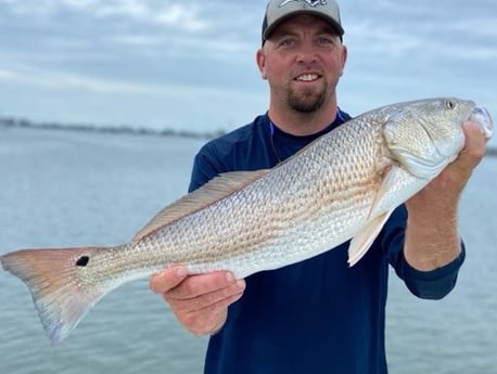 Redfish fishing in Beaufort, North Carolina