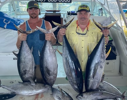 Blackfin Tuna fishing in Galveston, Texas