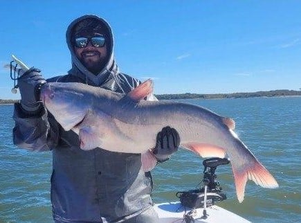 Blue Catfish Fishing in Dallas, Texas