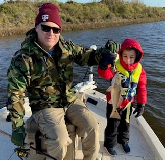 Redfish Fishing in Freeport, Texas