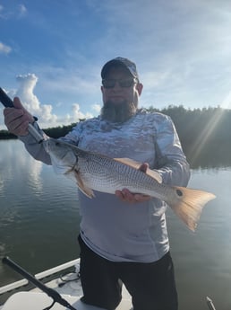 Redfish fishing in New Smyrna Beach, Florida