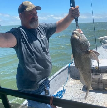 Redfish fishing in Freeport, Texas