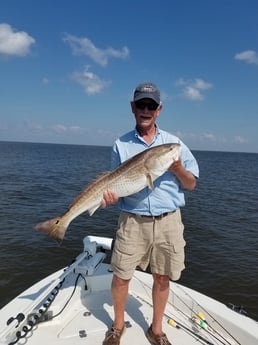 Redfish fishing in Sulphur, Louisiana