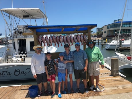 Red Snapper Fishing in South Padre Island, Texas