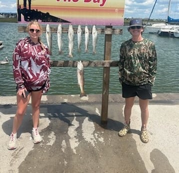 Fishing in Rockport, Texas