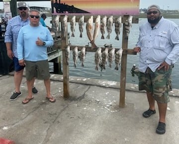 Fishing in Rockport, Texas