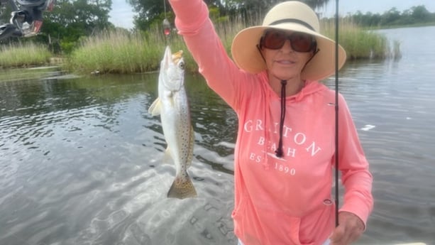 Black Drum fishing in Santa Rosa Beach, Florida