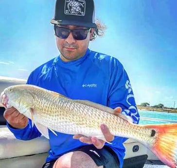 Redfish fishing in South Padre Island, Texas