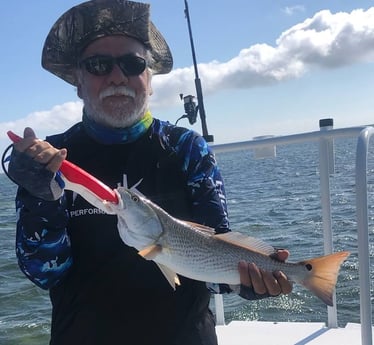 Redfish fishing in South Padre Island, Texas