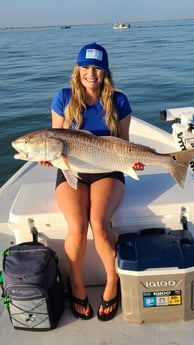 Redfish, Speckled Trout / Spotted Seatrout fishing in Port O&#039;Connor, Texas