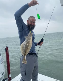 Redfish fishing in South Padre Island, Texas