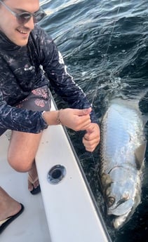 Tarpon Fishing in Miami Beach, Florida