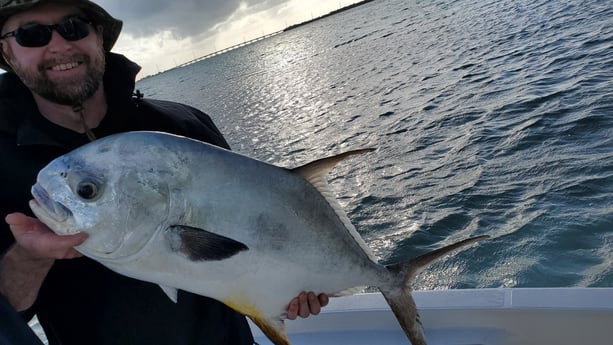 Florida Pompano fishing in Islamorada, Florida