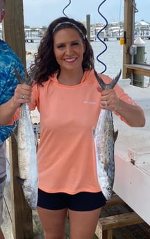 Spanish Mackerel fishing in Orange Beach, Alabama